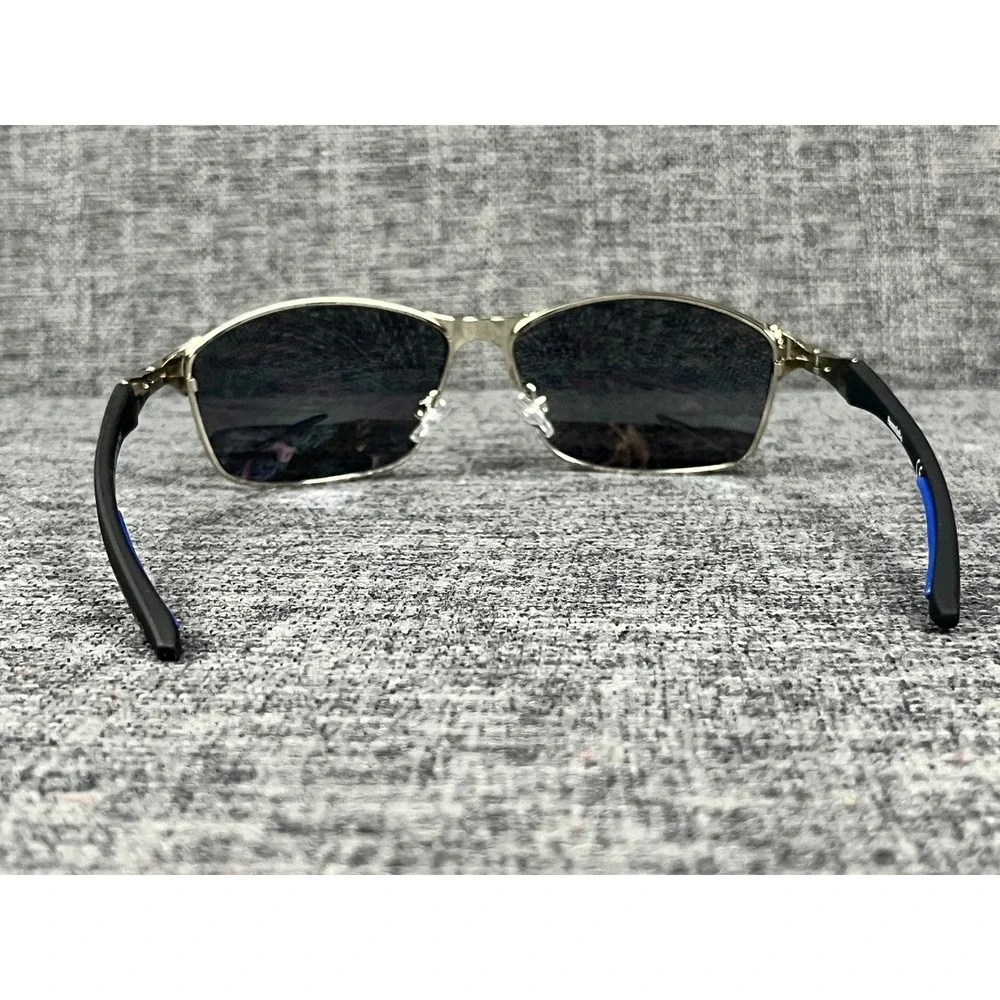 Panama Jack Mens Silver Metal Sport Sunglasses Black Blue NS0521 14524SPJ040